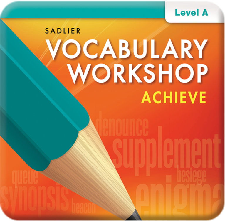 Vocabulary Achieve Grades 612+ Sadlier School